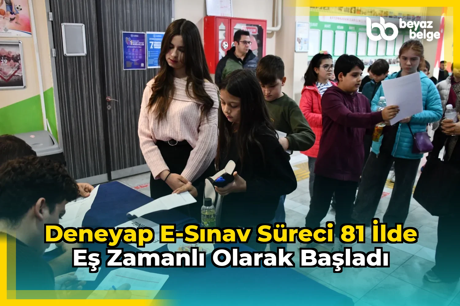 Deneyap E-Sınav Süreci 81 İlde Eş Zamanlı Olarak Başladı