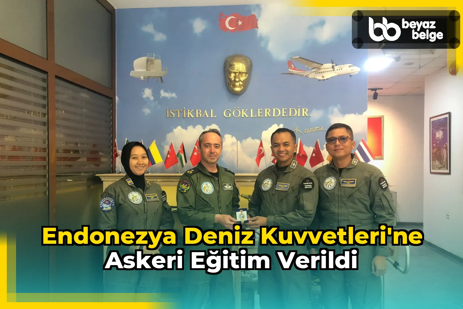 Endonezya Deniz Kuvvetleri'ne Askeri Eğitim Verildi