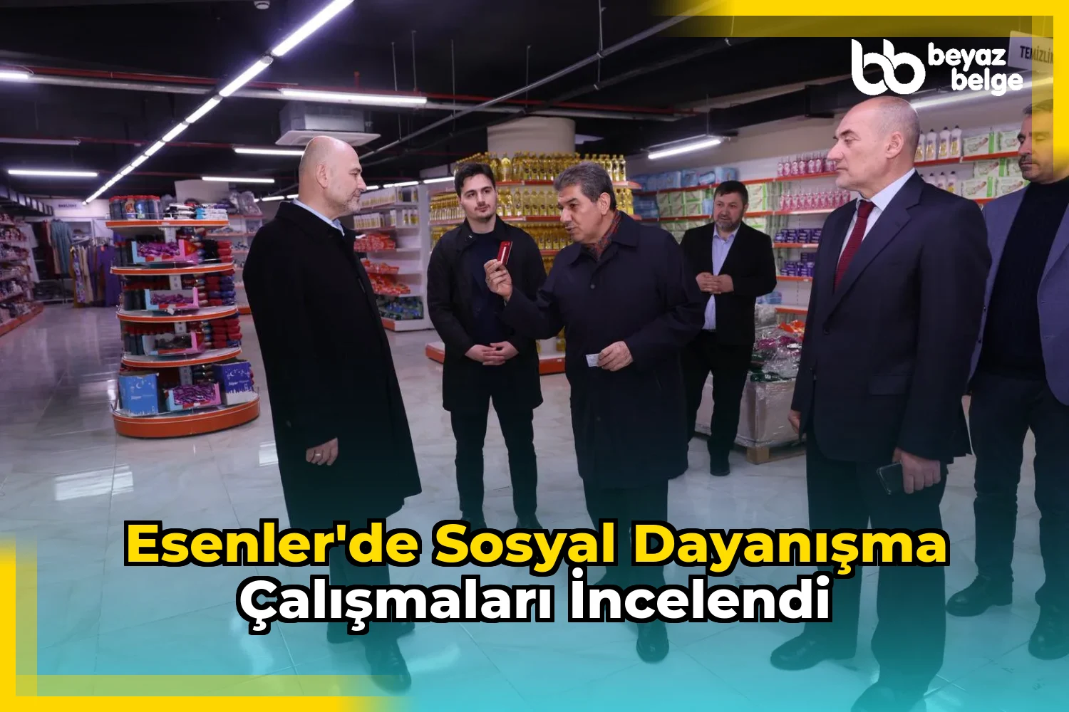 Esenler'de Sosyal Dayanışma Çalışmaları İncelendi