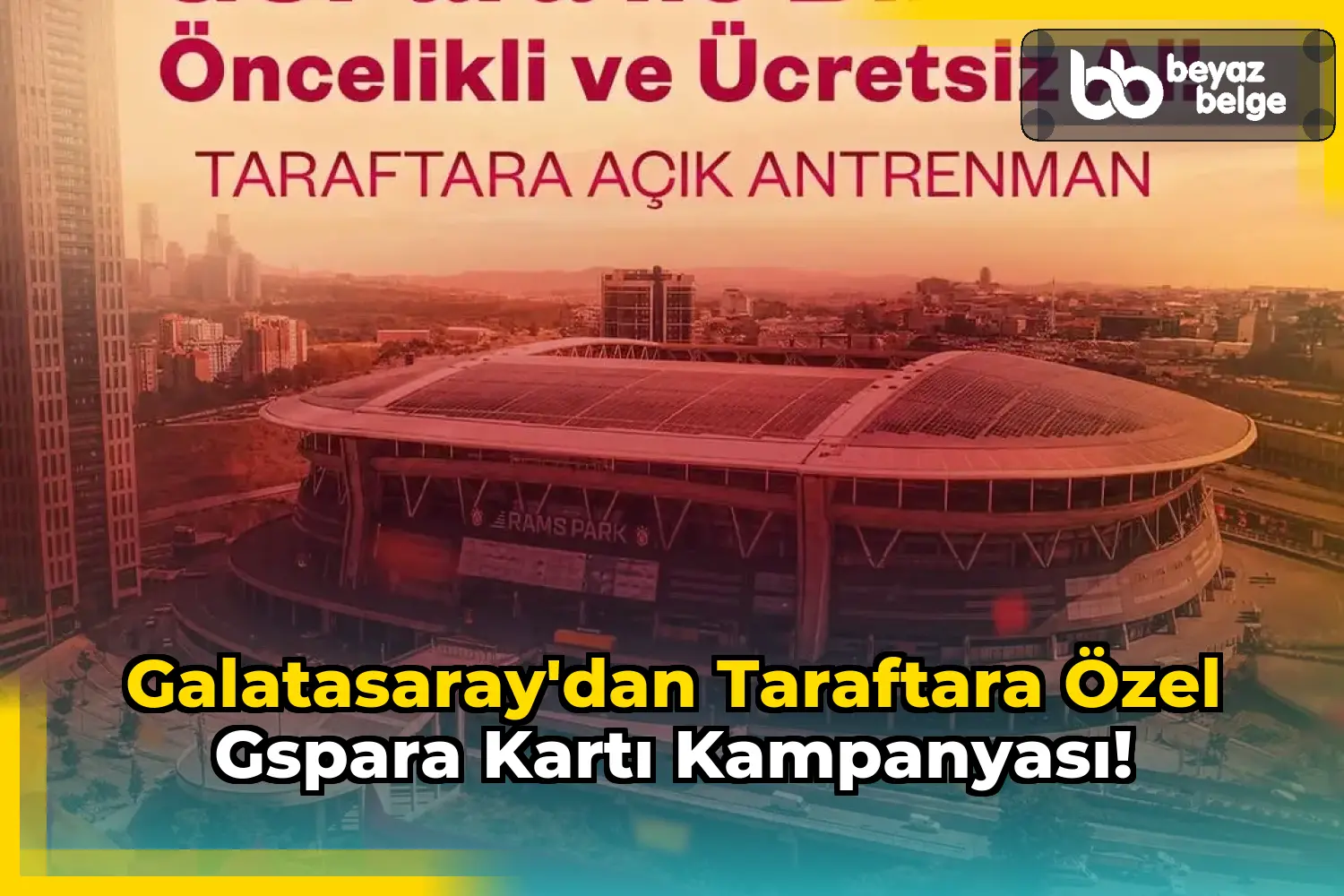 Galatasaray'dan Taraftara Özel GSPara Kartı Kampanyası!