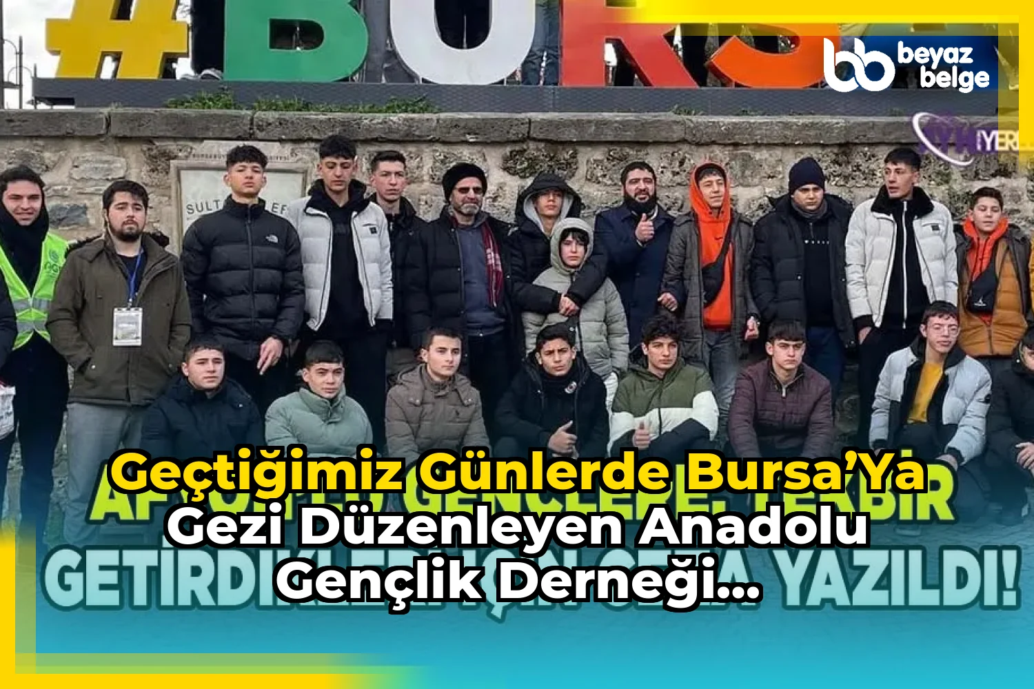 Geçtiğimiz günlerde Bursa’ya gezi düzenleyen Anadolu Gençlik Derneği Afyonkarahisar Şubesi mensubu liseli...