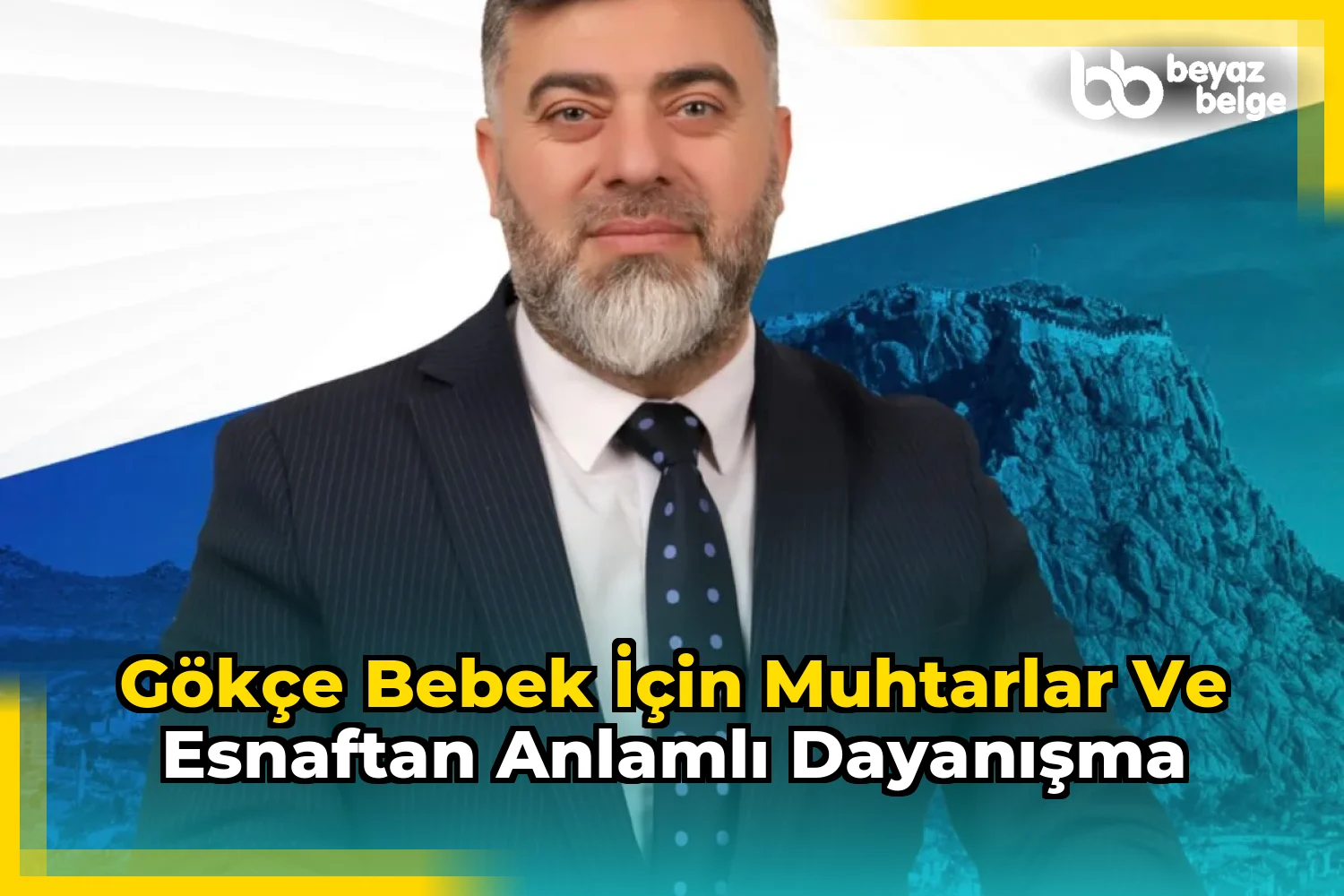Gökçe Bebek İçin Muhtarlar ve Esnaftan Anlamlı Dayanışma