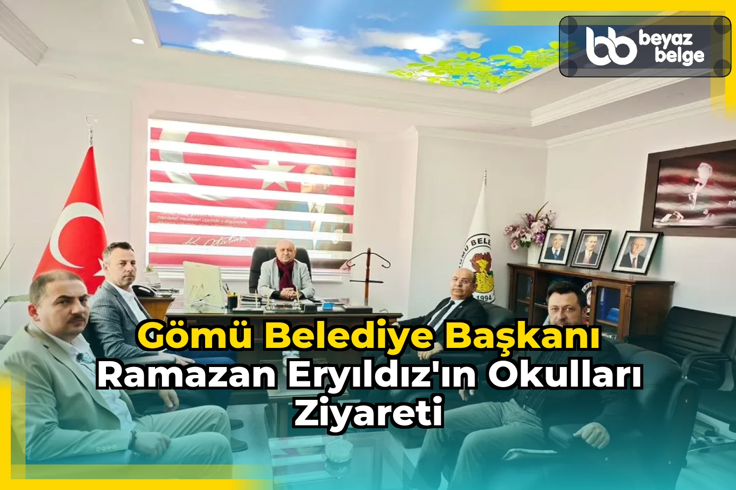 Gömü Belediye Başkanı Ramazan Eryıldız'ın Okulları Ziyareti