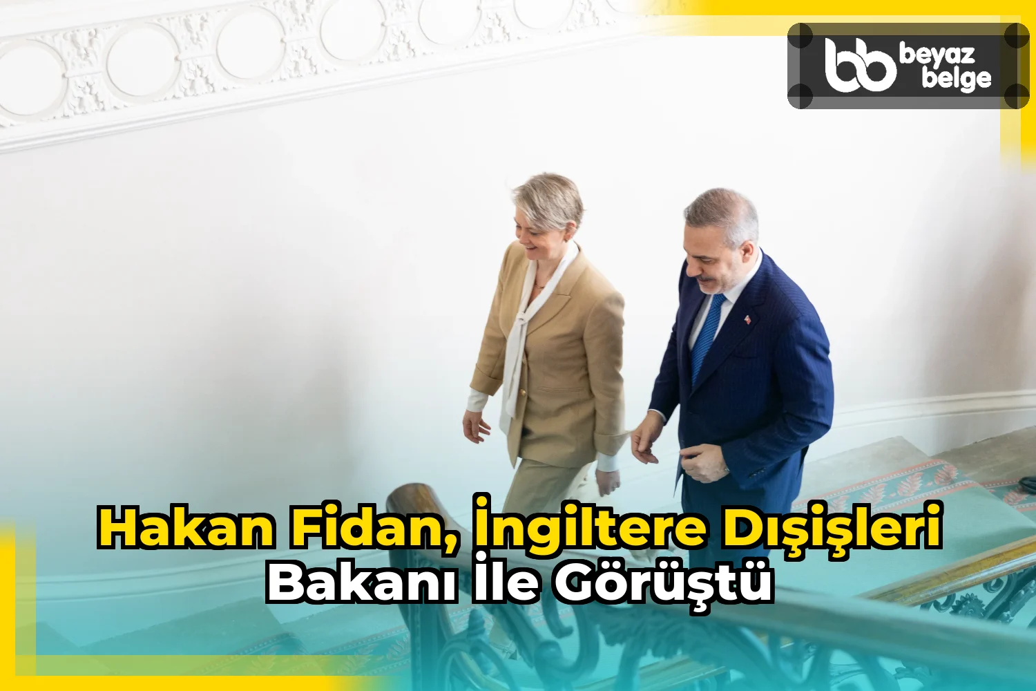 Hakan Fidan, İngiltere Dışişleri Bakanı ile görüştü