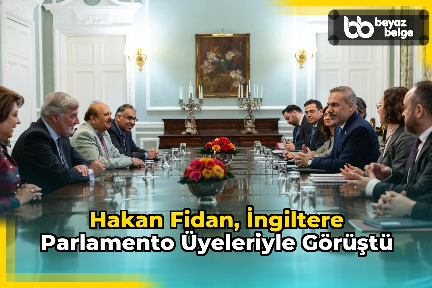 Hakan Fidan, İngiltere Parlamento Üyeleriyle Görüştü