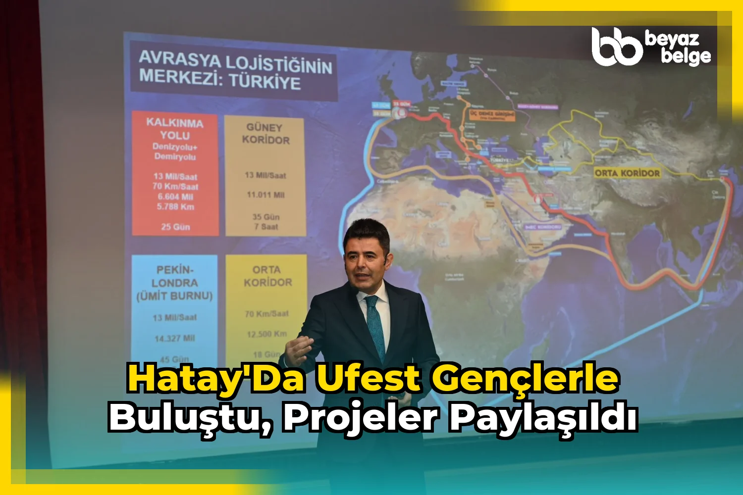 Hatay'da UFest gençlerle buluştu, projeler paylaşıldı