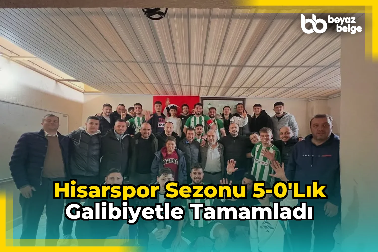 Hisarspor Sezonu 5-0'lık Galibiyetle Tamamladı