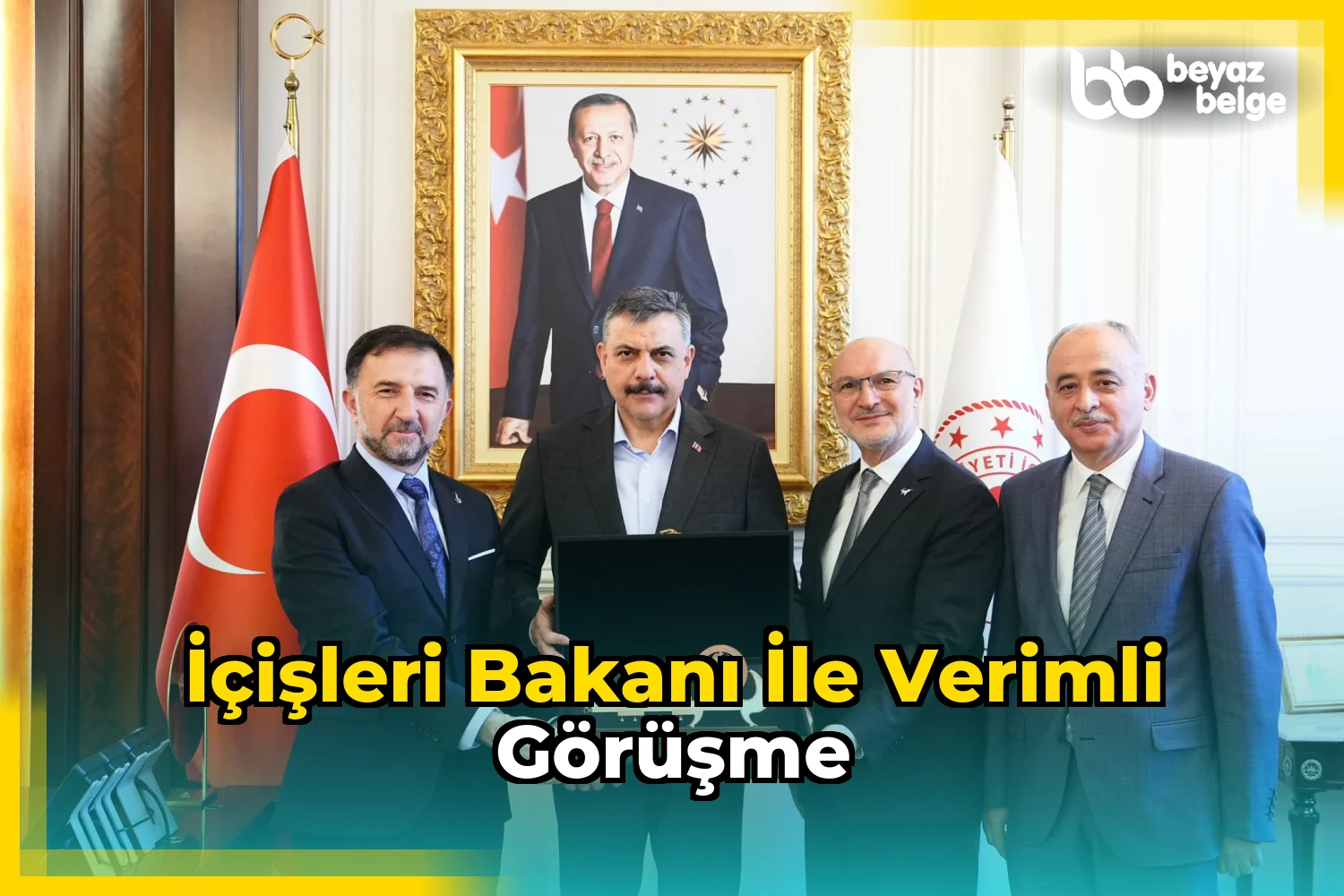 İçişleri Bakanı ile Verimli Görüşme