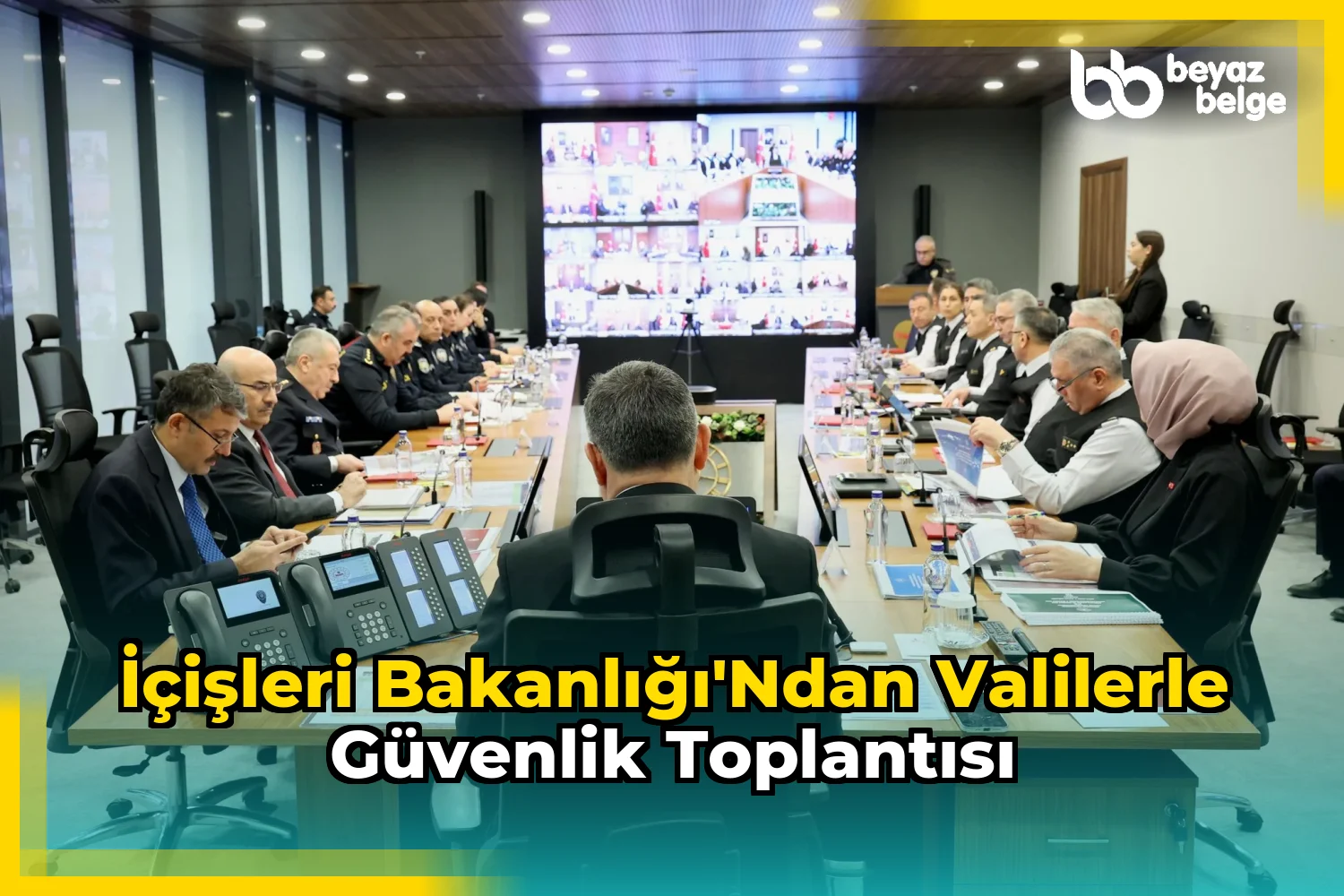 İçişleri Bakanlığı'ndan Valilerle Güvenlik Toplantısı