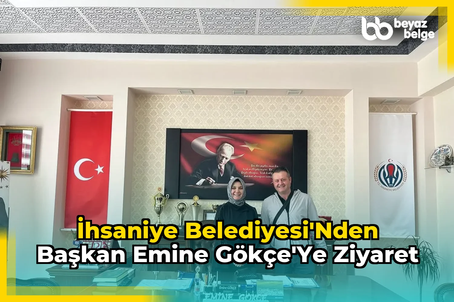 İhsaniye Belediyesi'nden Başkan Emine GÖKÇE'ye Ziyaret