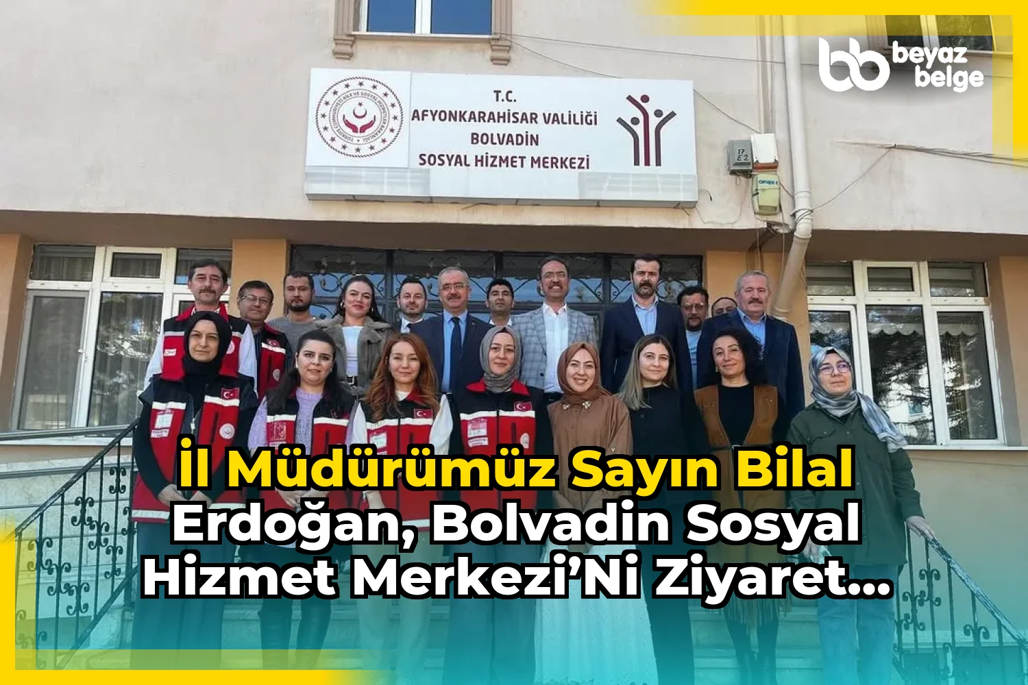 İl Müdürümüz Sayın Bilal Erdoğan, Bolvadin Sosyal Hizmet Merkezi’ni ziyaret ederek Kuruluş Müdürü Nusret...