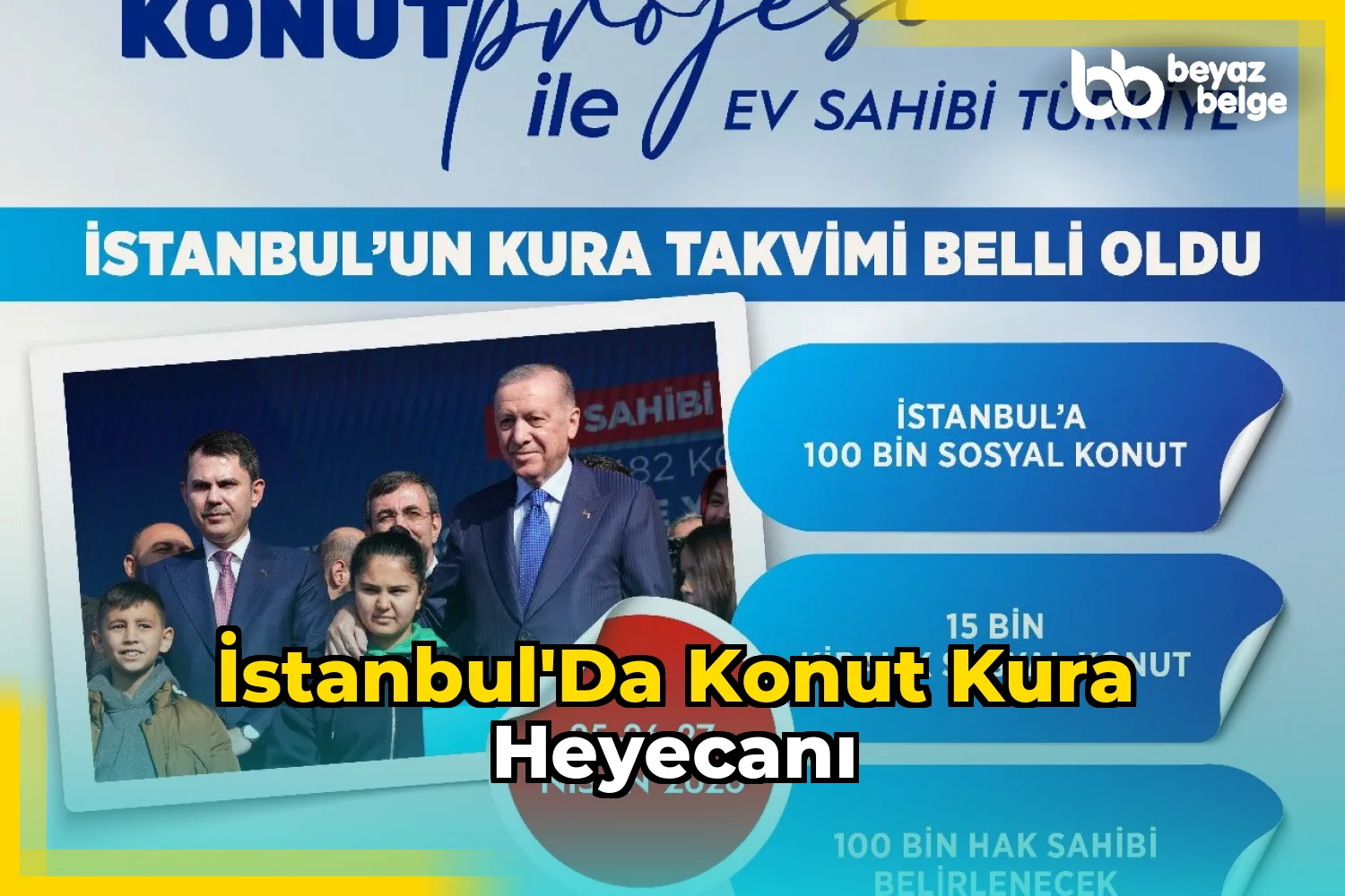 İstanbul'da Konut Kura Heyecanı