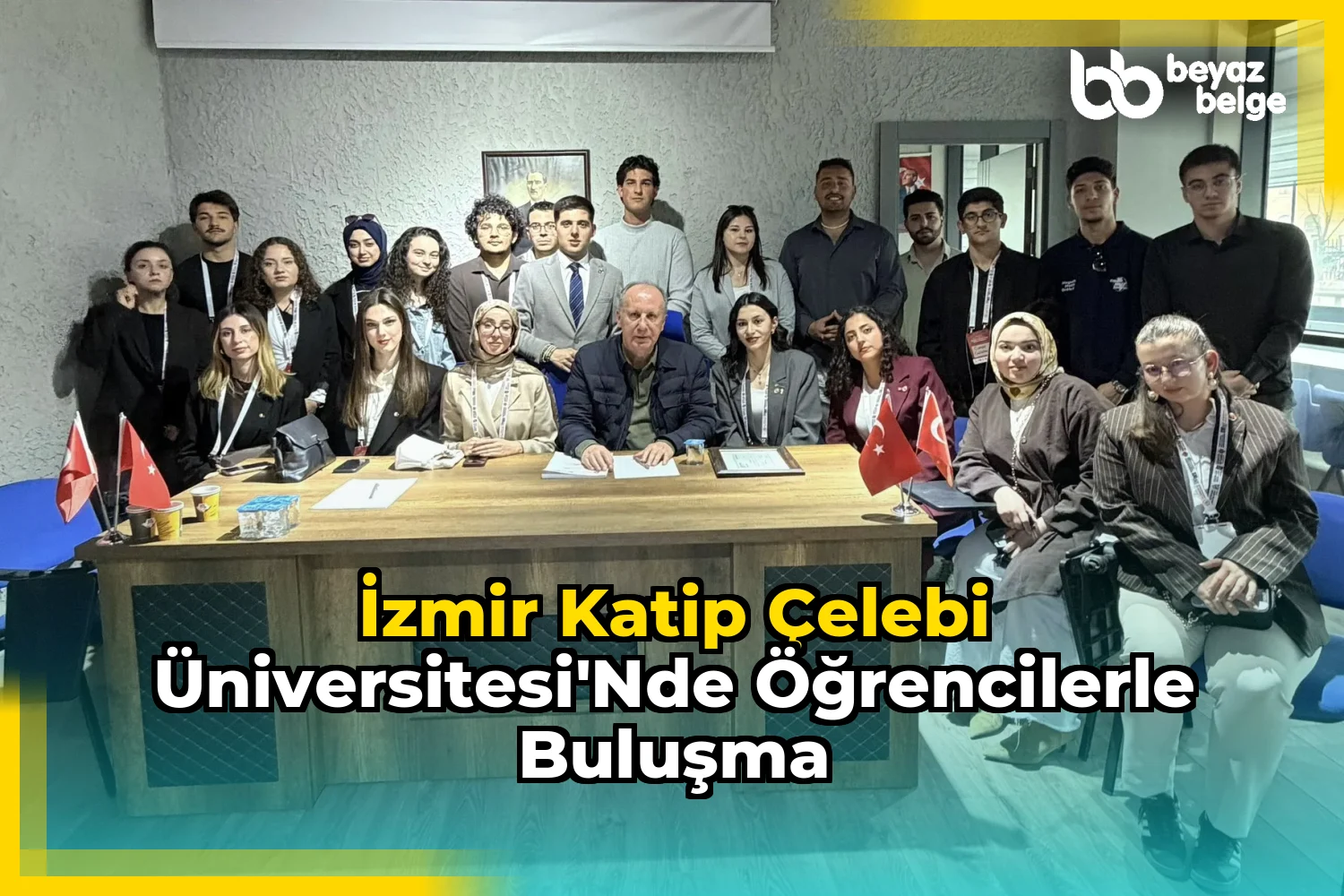 İzmir Katip Çelebi Üniversitesi'nde Öğrencilerle Buluşma