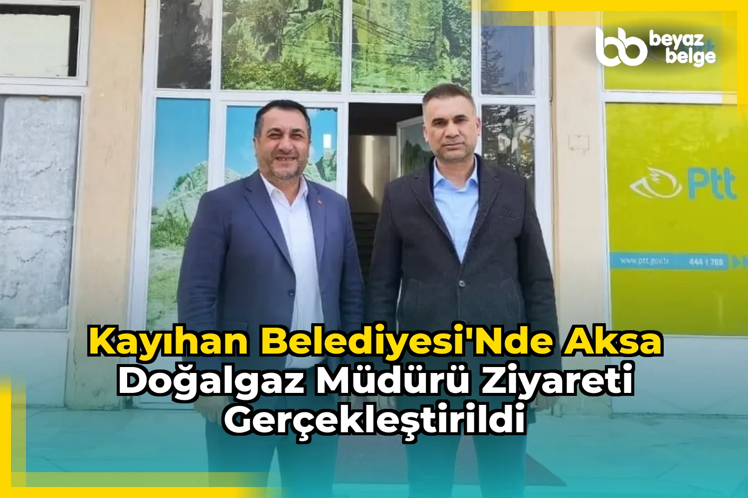 Kayıhan Belediyesi'nde AKSA Doğalgaz Müdürü Ziyareti Gerçekleştirildi