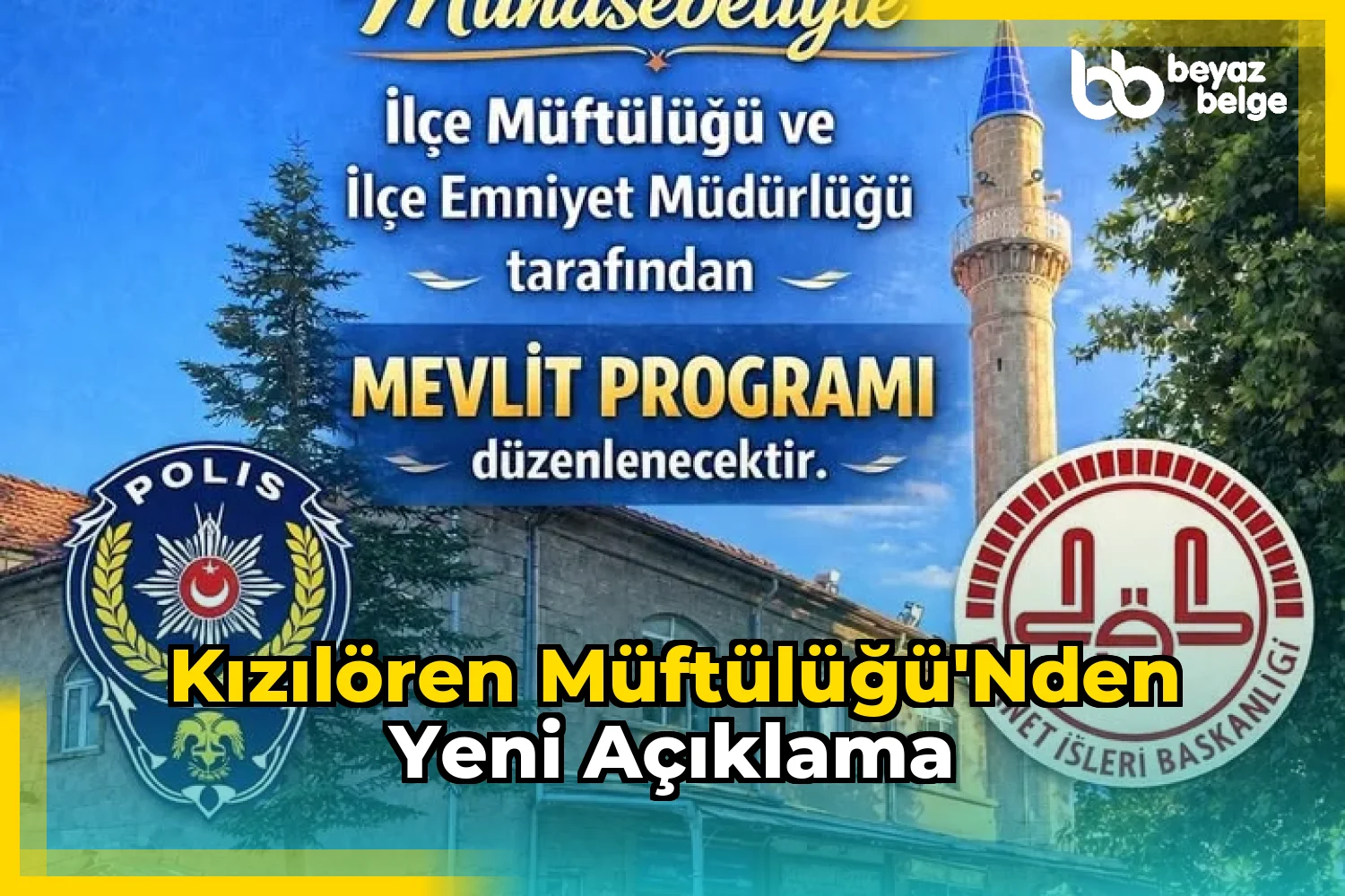 Kızılören Müftülüğü'nden Yeni Açıklama