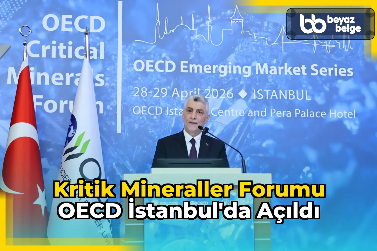 Kritik Mineraller Forumu OECD İstanbul'da Açıldı