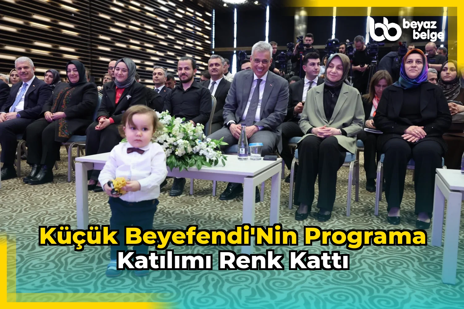 Küçük Beyefendi'nin Programa Katılımı Renk Kattı