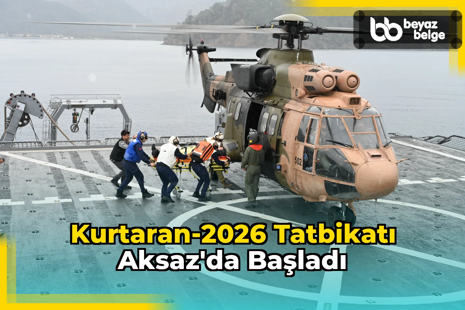 Kurtaran-2026 Tatbikatı Aksaz'da Başladı