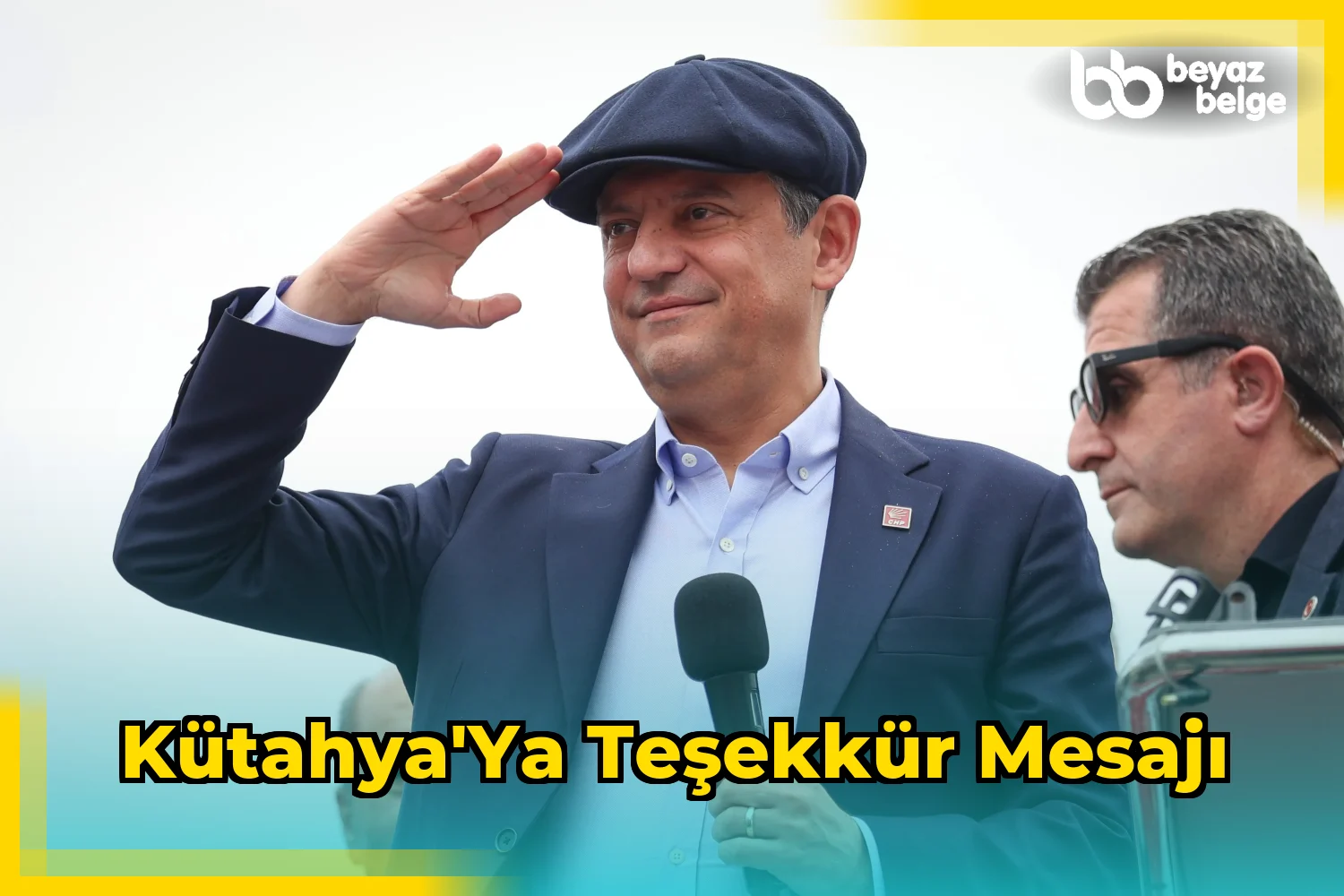 Kütahya'ya Teşekkür Mesajı