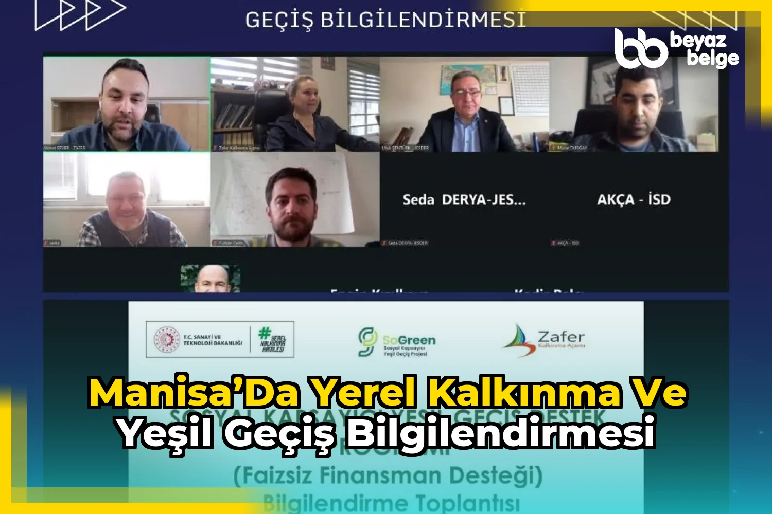 Manisa’da Yerel Kalkınma ve Yeşil Geçiş Bilgilendirmesi