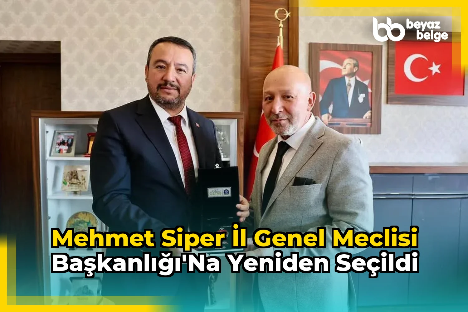 Mehmet Siper İl Genel Meclisi Başkanlığı'na Yeniden Seçildi