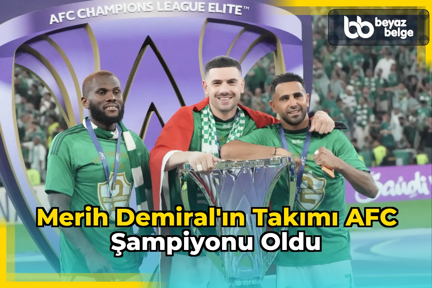 Merih Demiral'ın Takımı AFC Şampiyonu Oldu