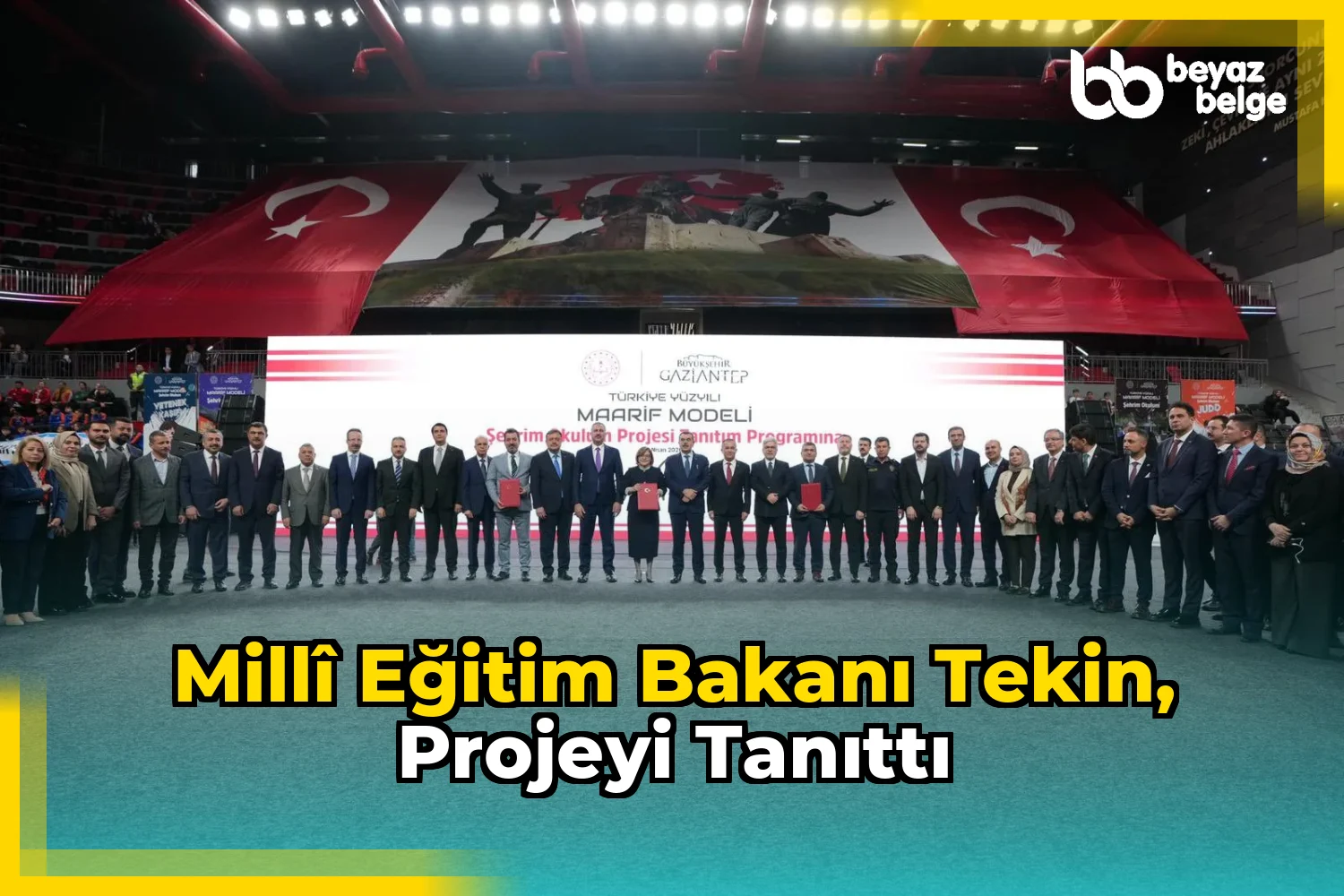 Millî Eğitim Bakanı Tekin, Projeyi Tanıttı