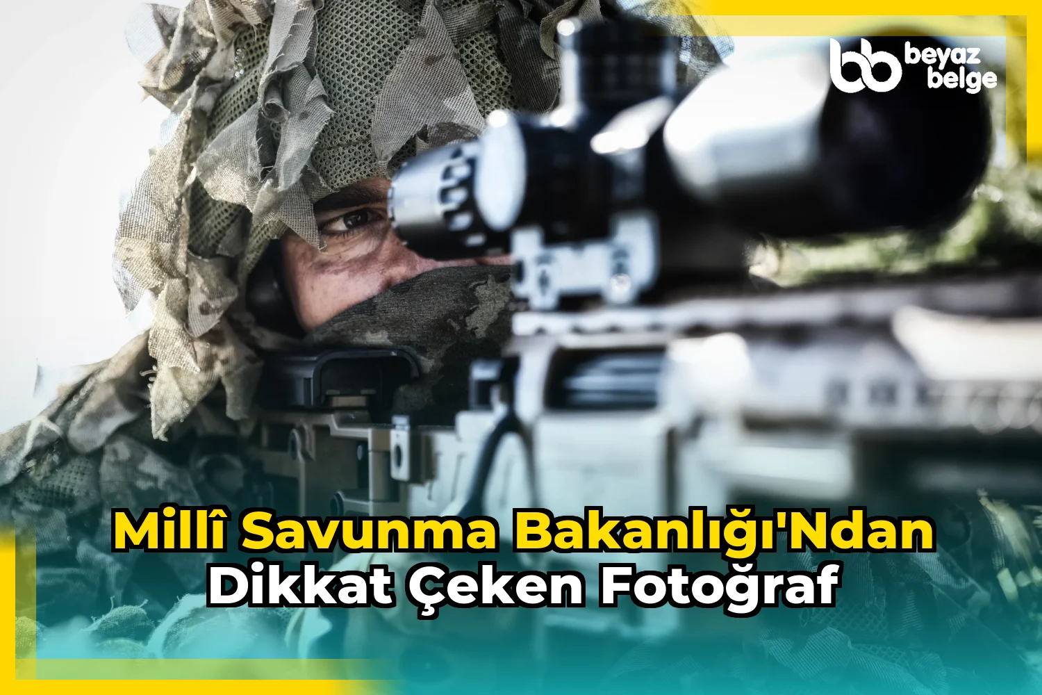 Millî Savunma Bakanlığı'ndan dikkat çeken fotoğraf