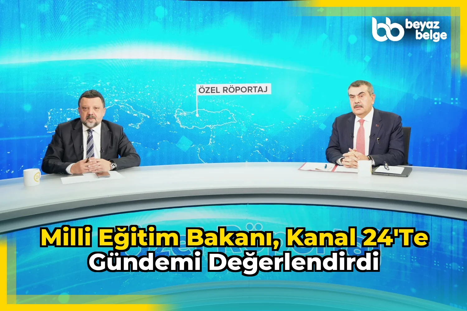 Milli Eğitim Bakanı, Kanal 24'te gündemi değerlendirdi