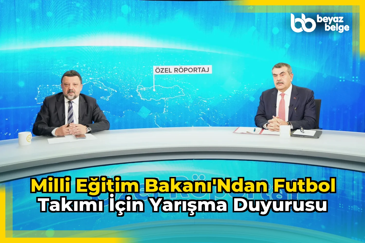 Milli Eğitim Bakanı'ndan Futbol Takımı için Yarışma Duyurusu