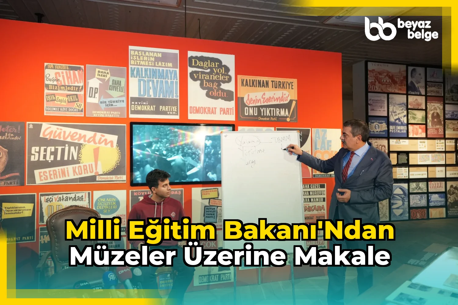 Milli Eğitim Bakanı'ndan Müzeler Üzerine Makale
