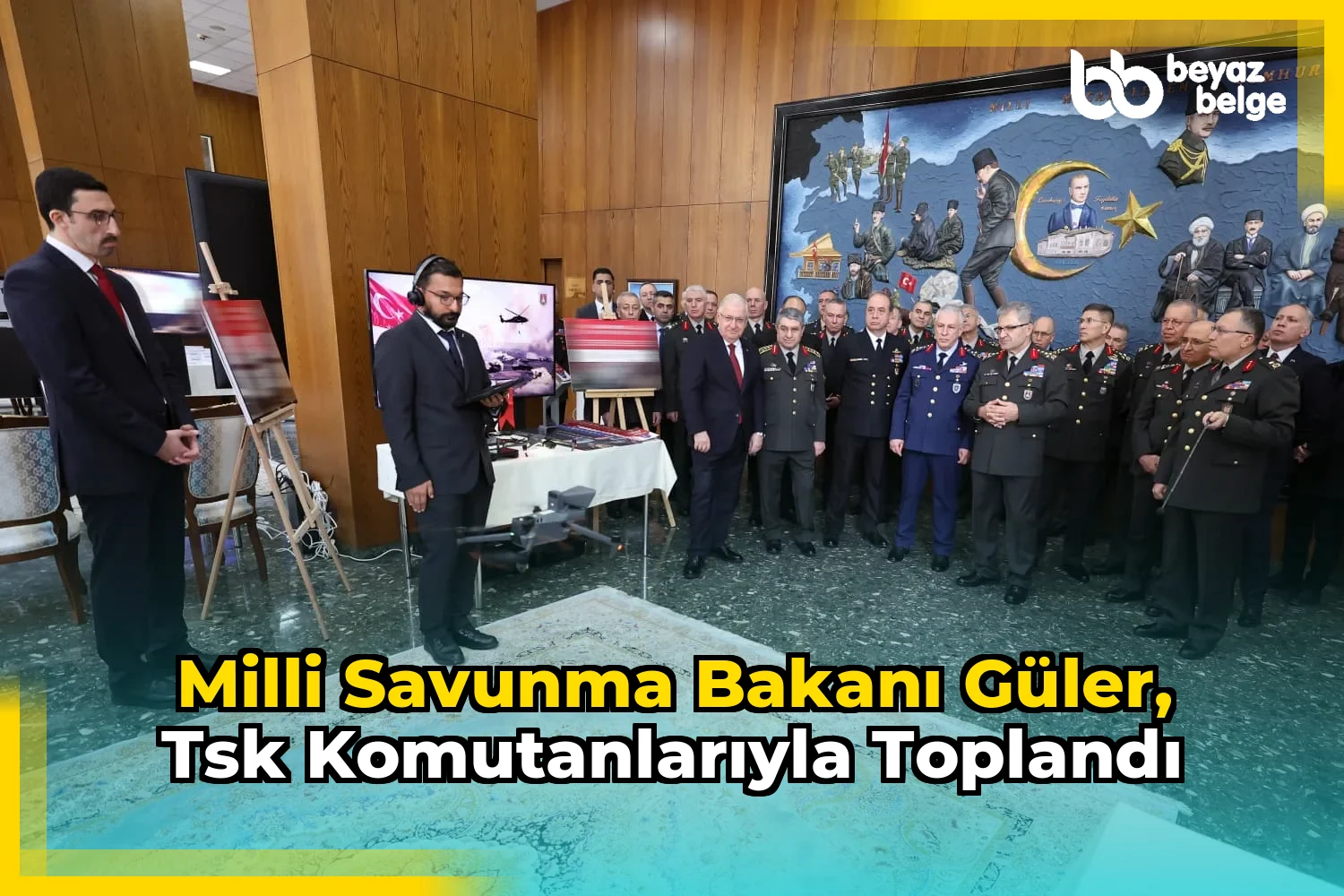 Milli Savunma Bakanı Güler, TSK Komutanlarıyla Toplandı