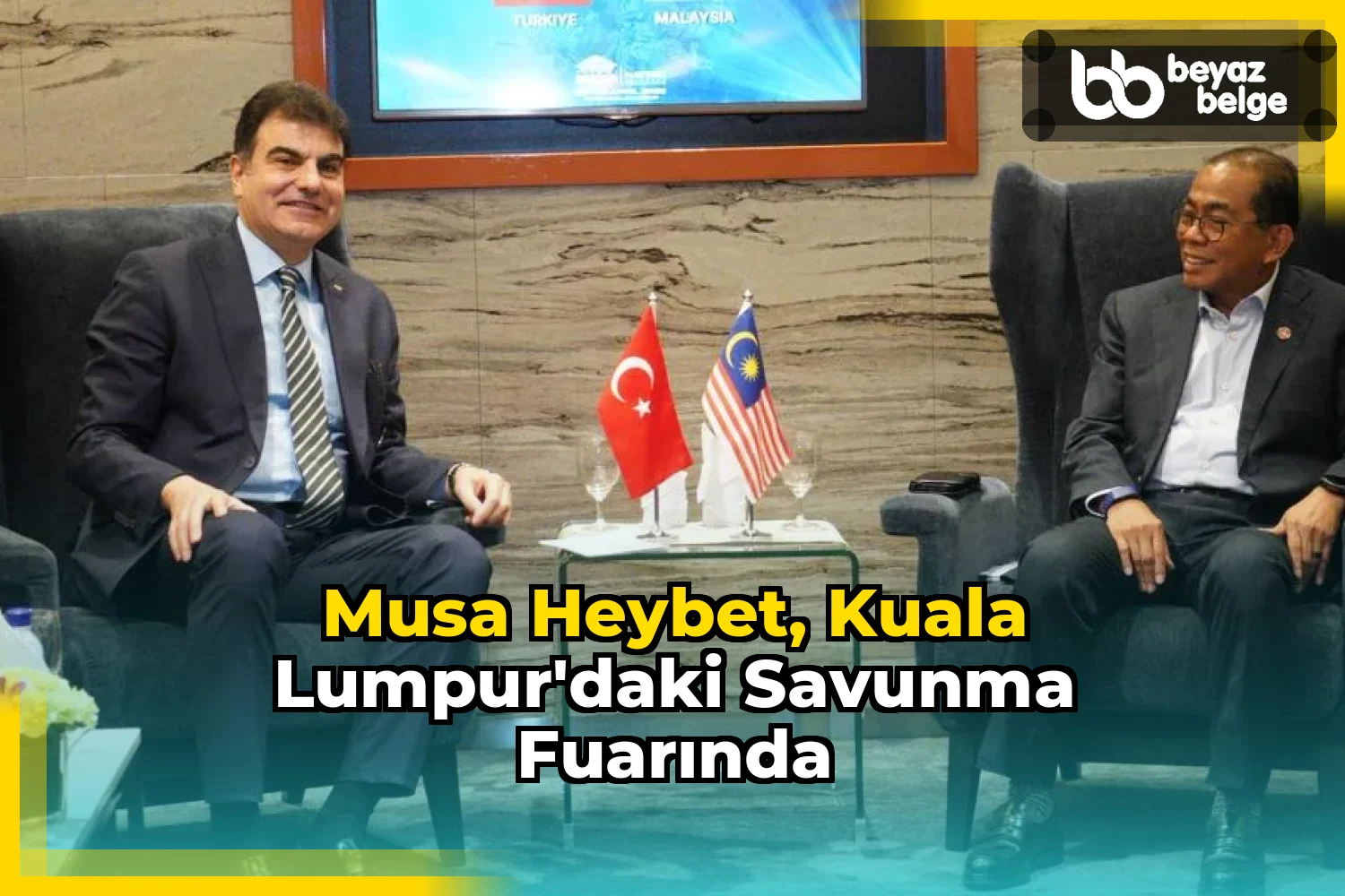 Musa Heybet, Kuala Lumpur'daki Savunma Fuarında