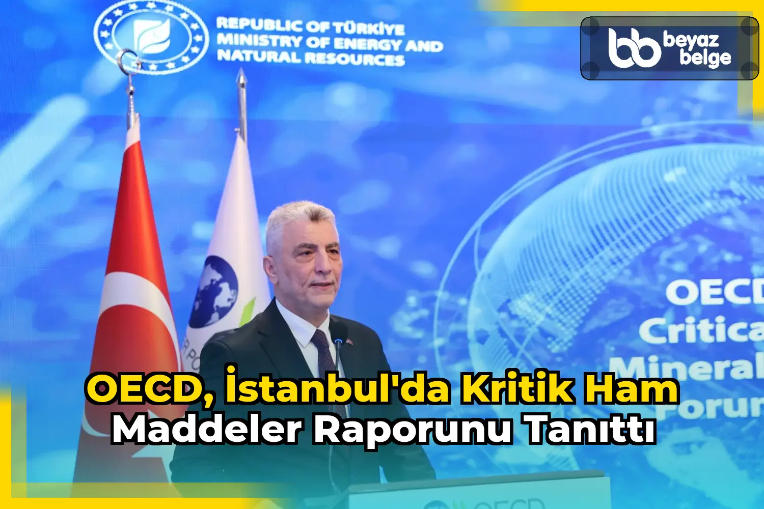OECD, İstanbul'da Kritik Ham Maddeler Raporunu Tanıttı