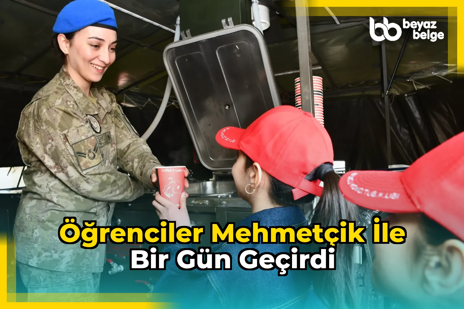 Öğrenciler Mehmetçik ile Bir Gün Geçirdi