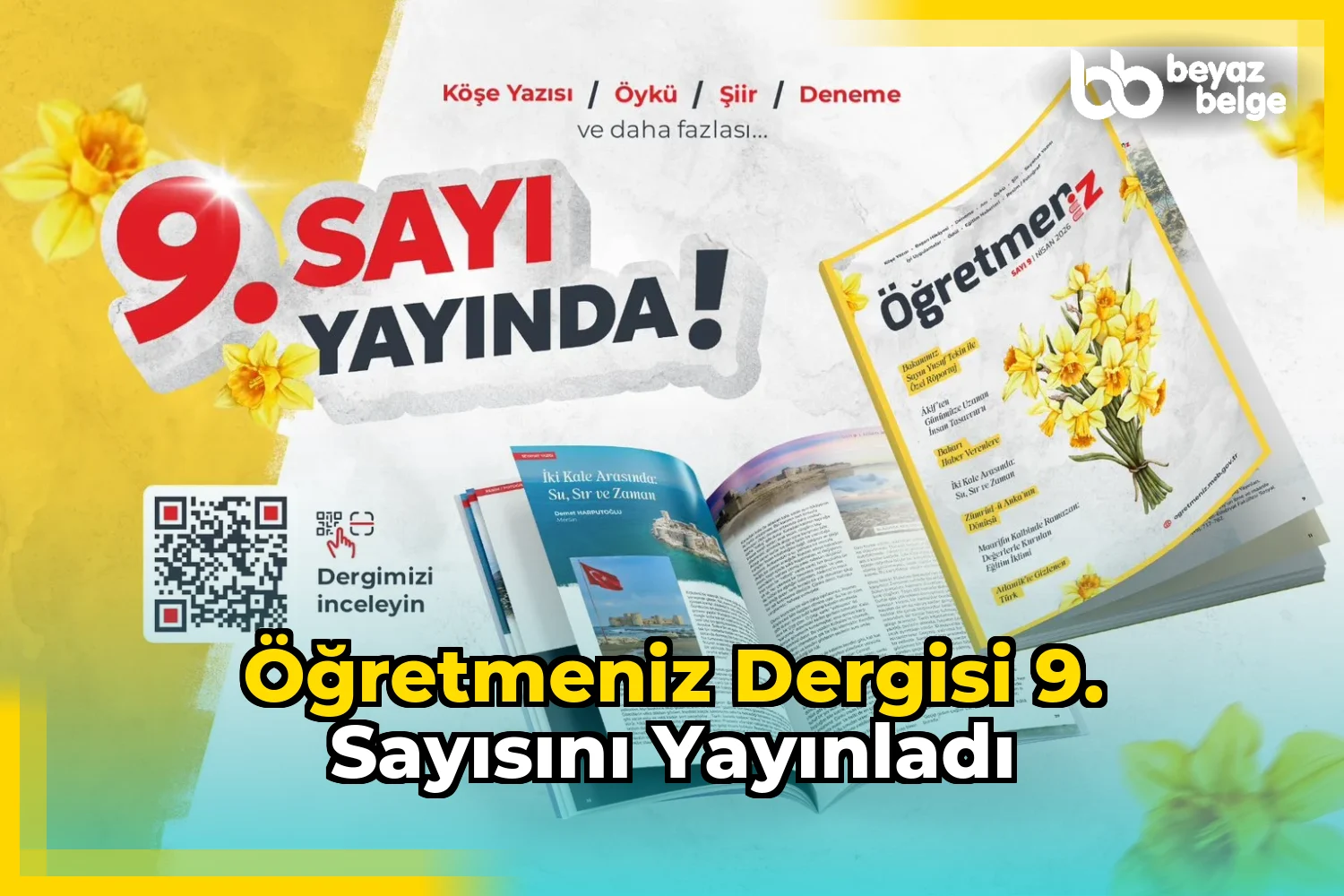 ÖĞRETMENİZ Dergisi 9. Sayısını Yayınladı