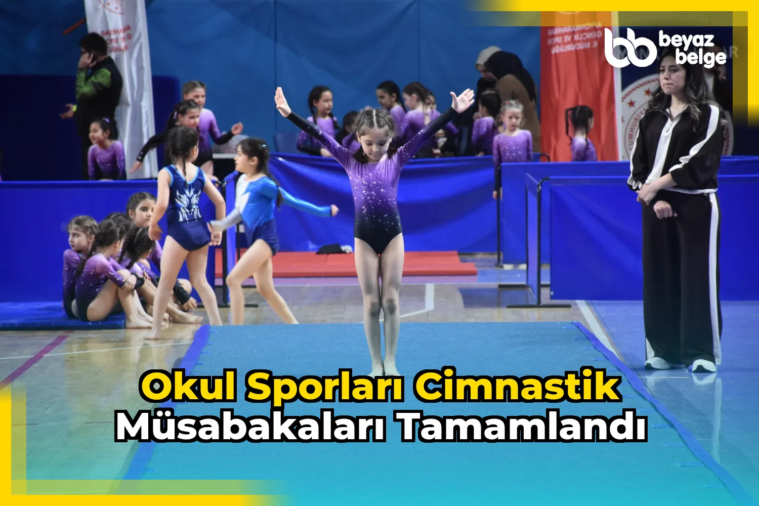 Okul Sporları Cimnastik Müsabakaları Tamamlandı