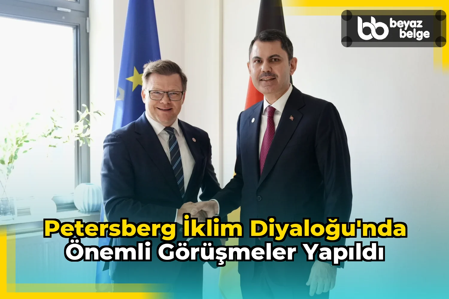 Petersberg İklim Diyaloğu'nda önemli görüşmeler yapıldı