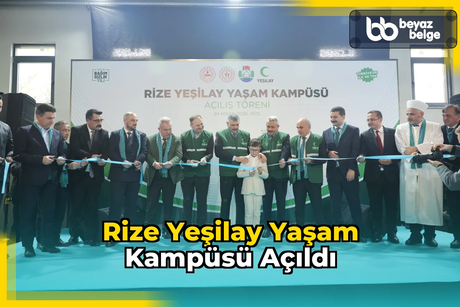 Rize Yeşilay Yaşam Kampüsü açıldı