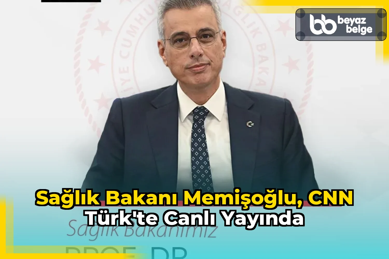 Sağlık Bakanı Memişoğlu, CNN Türk'te canlı yayında