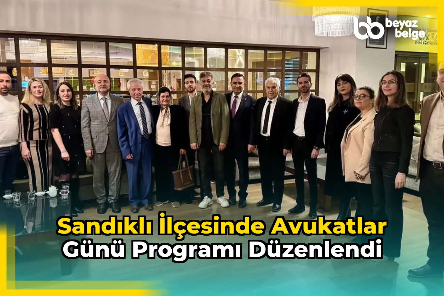 Sandıklı ilçesinde Avukatlar Günü Programı Düzenlendi
