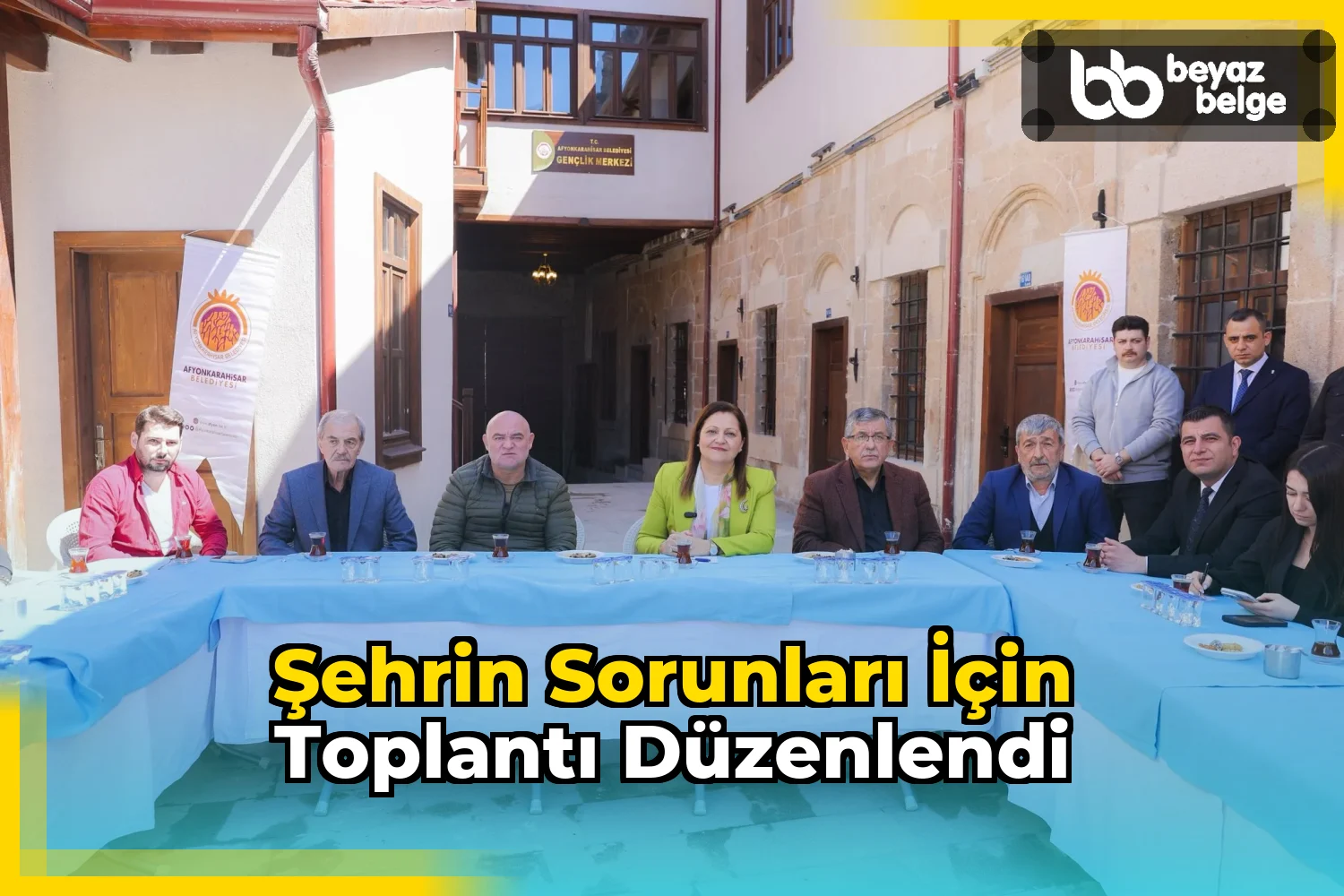 Şehrin sorunları için toplantı düzenlendi