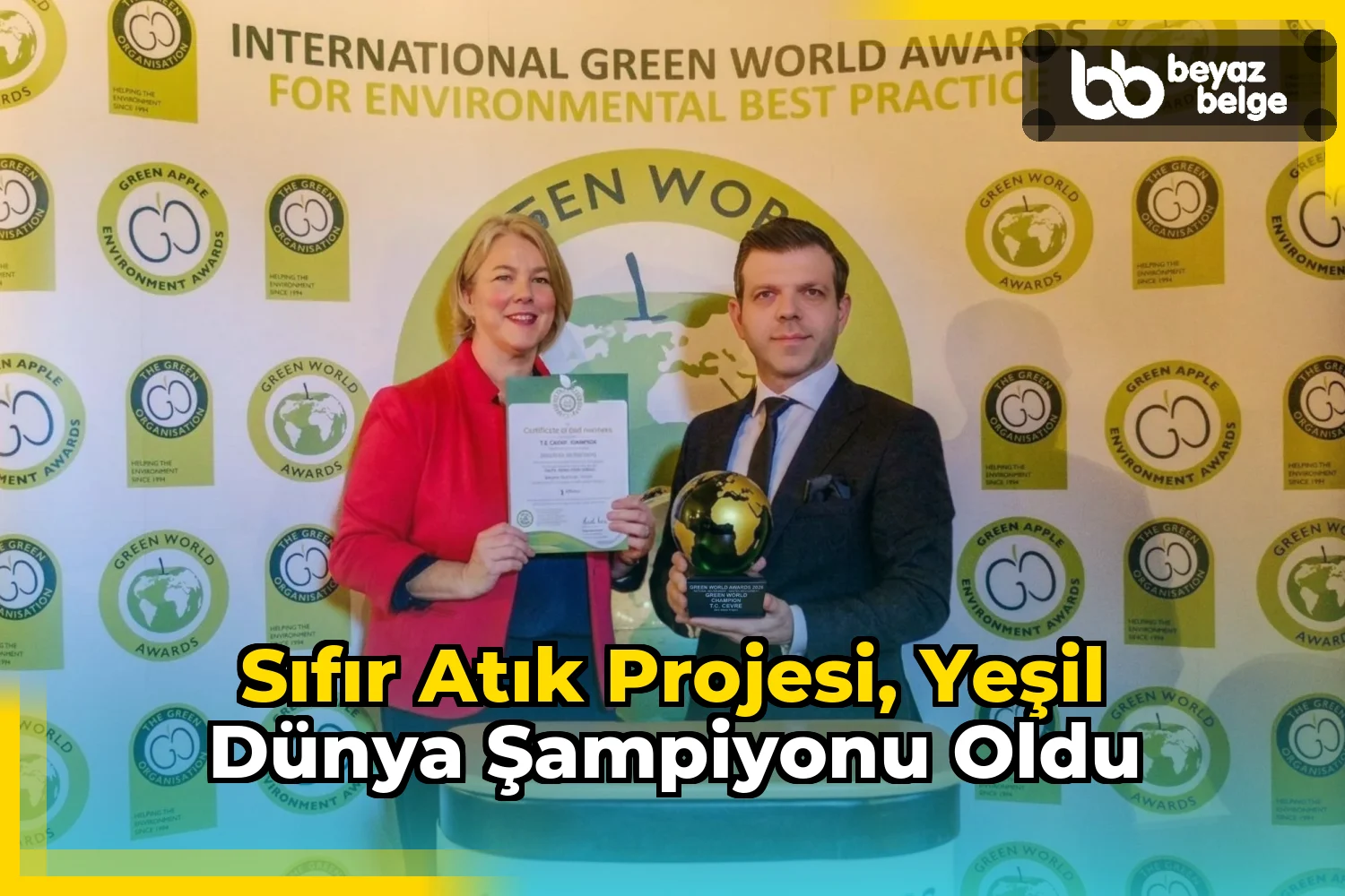 Sıfır Atık Projesi, Yeşil Dünya Şampiyonu Oldu