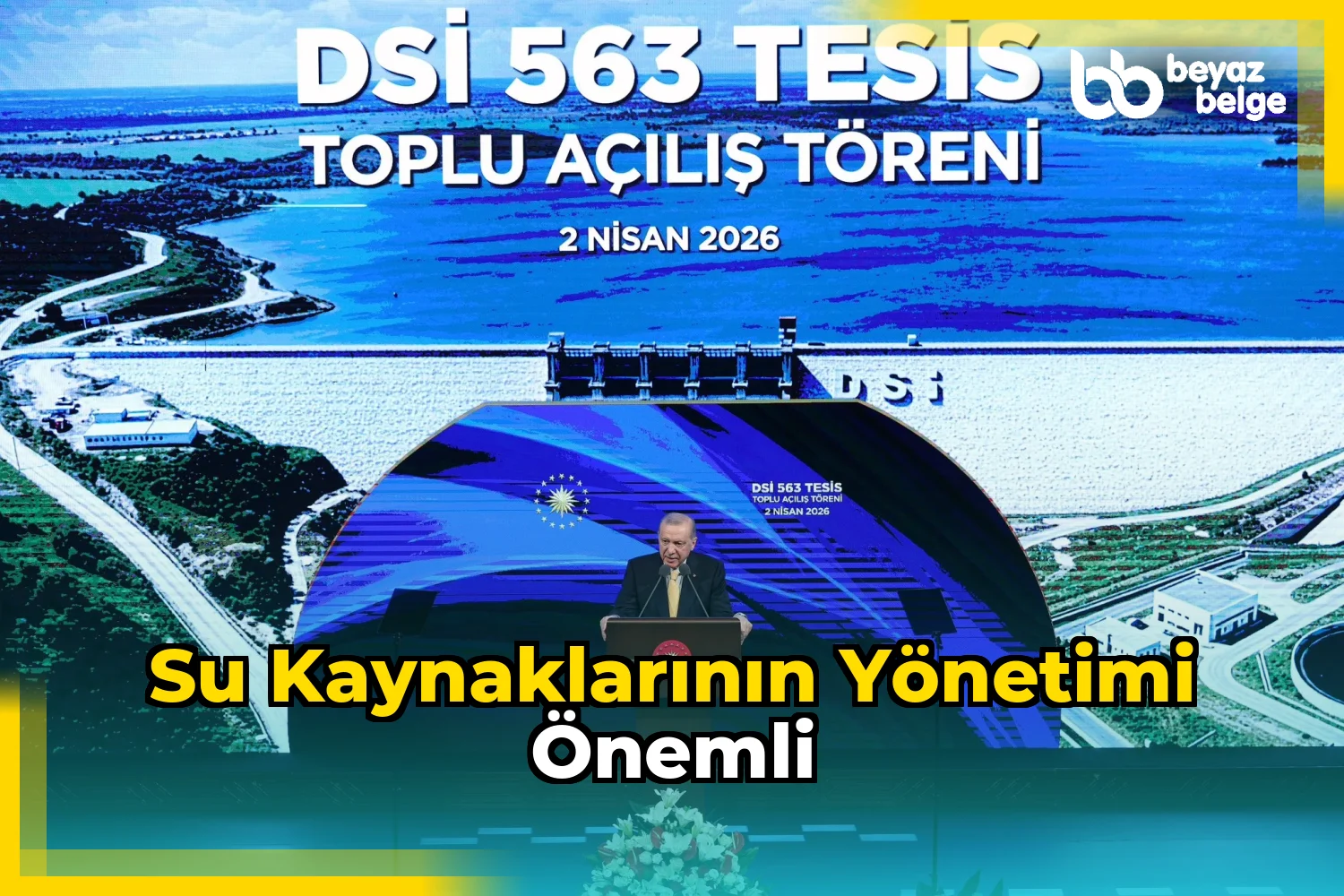 Su Kaynaklarının Yönetimi Önemli