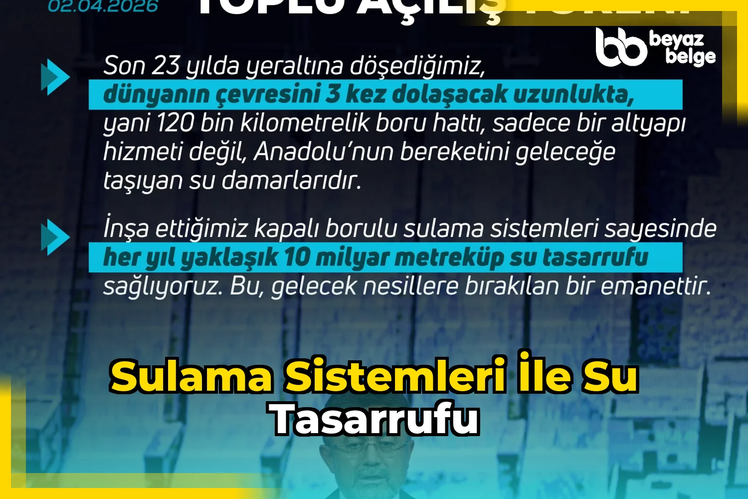 Sulama Sistemleri ile Su Tasarrufu