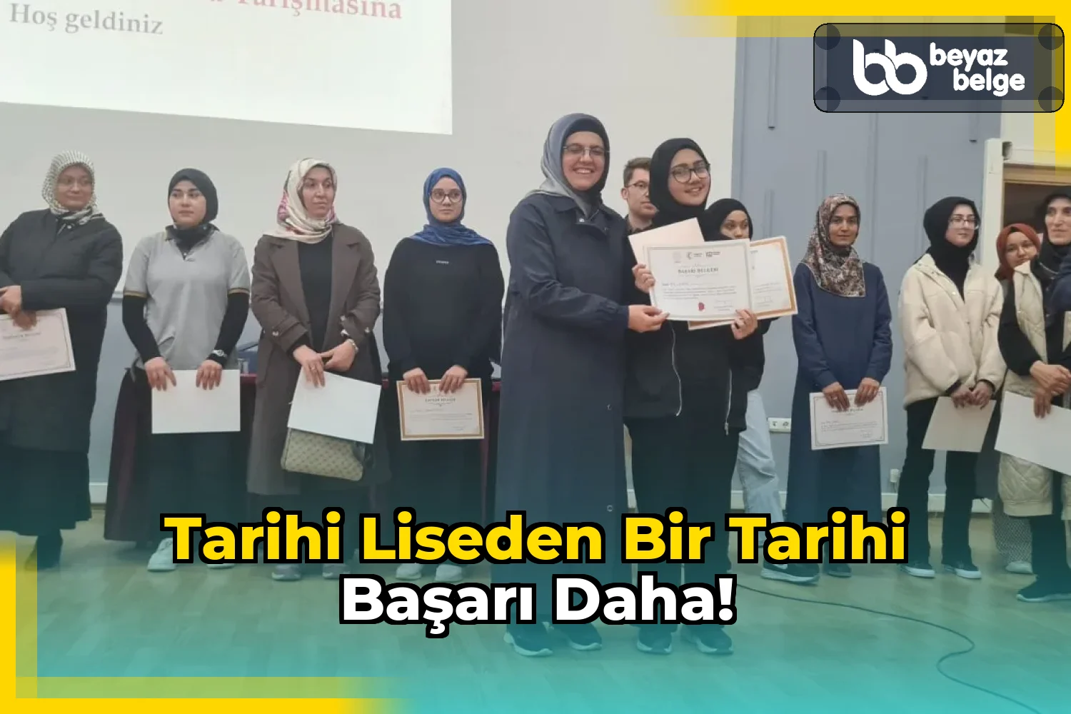 Tarihi Liseden Bir Tarihi Başarı Daha!