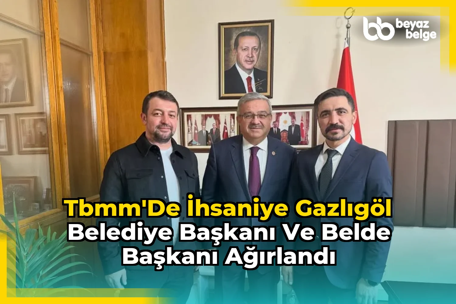 TBMM'de İhsaniye Gazlıgöl Belediye Başkanı ve Belde Başkanı Ağırlandı