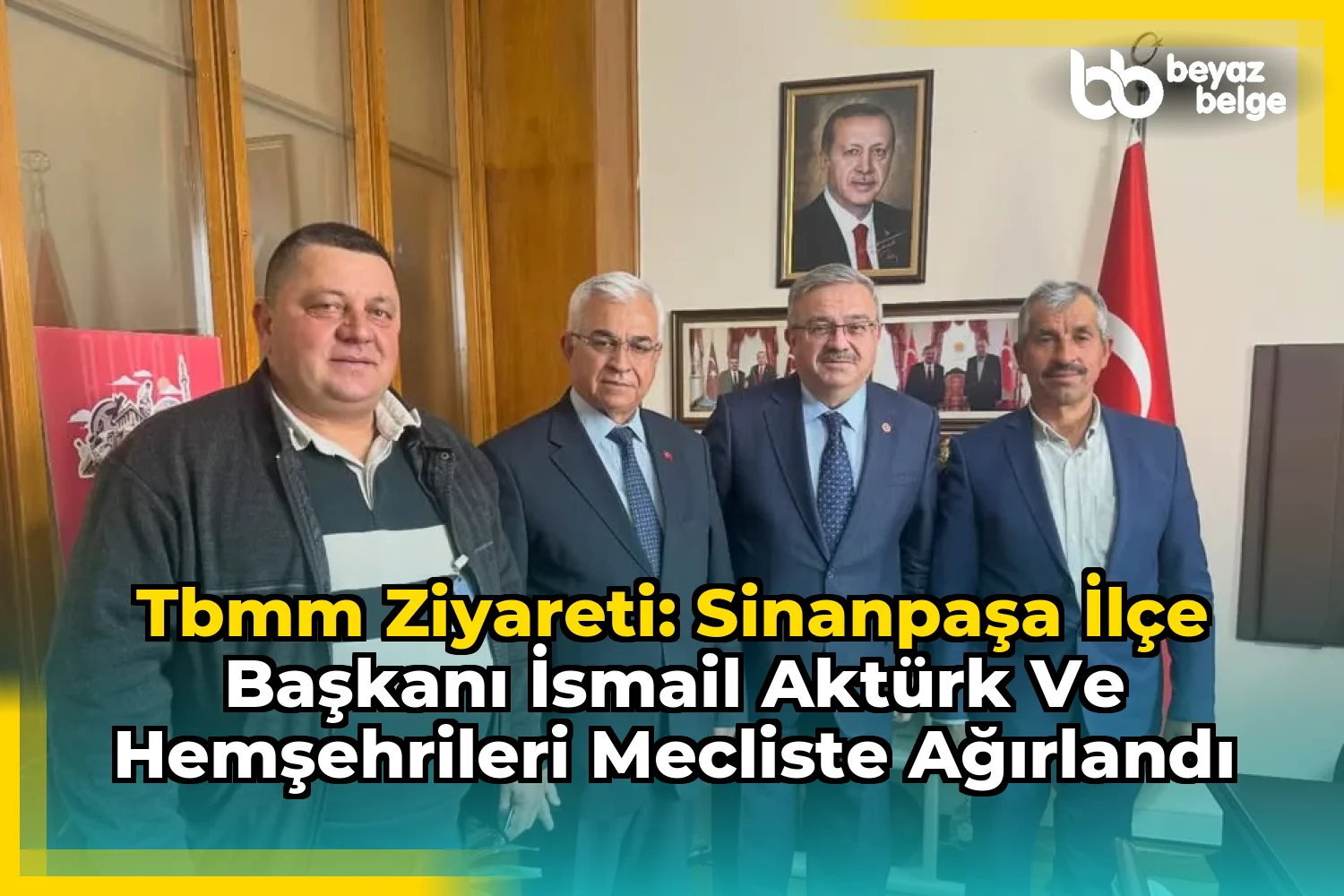 TBMM Ziyareti: Sinanpaşa İlçe Başkanı İsmail Aktürk ve Hemşehrileri Mecliste Ağırlandı