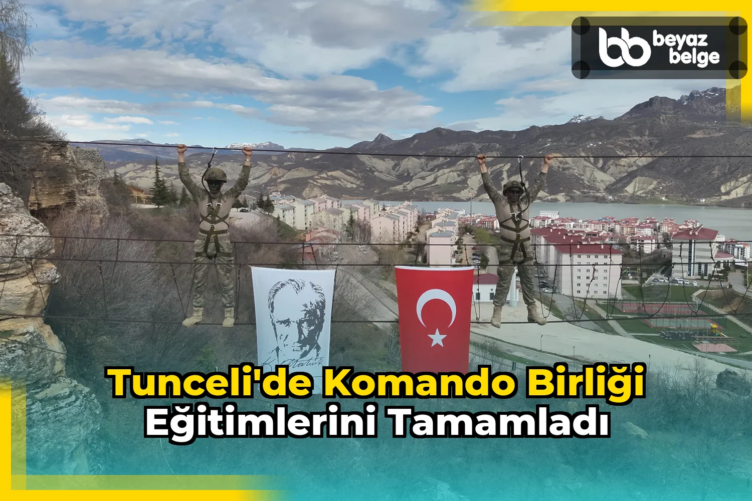 Tunceli'de Komando Birliği Eğitimlerini Tamamladı