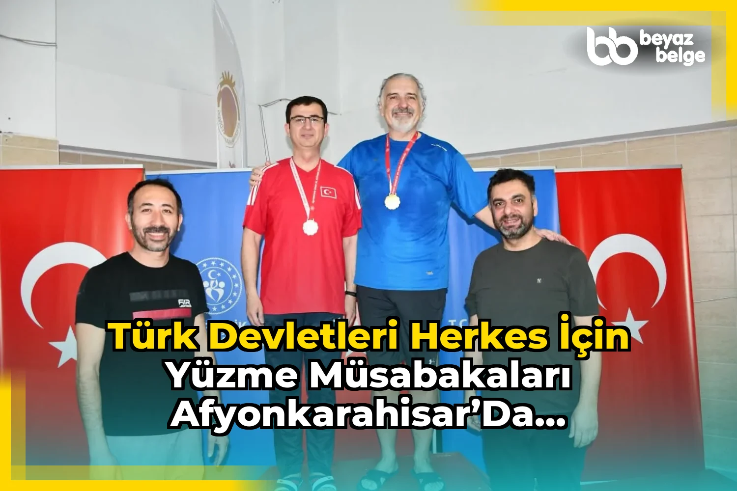 Türk Devletleri Herkes İçin Yüzme Müsabakaları Afyonkarahisar’da Gerçekleştirildi
